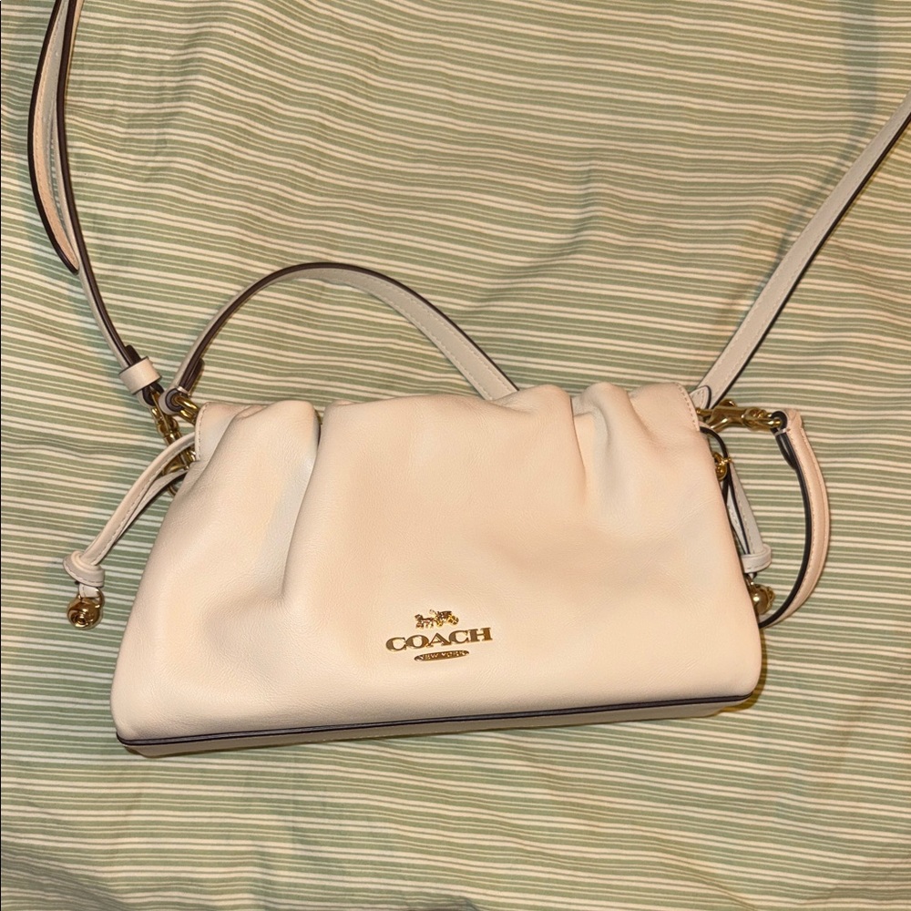 Coach Cream Shoulder/cross body